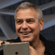George Clooney on the set of The Midnight Sky.